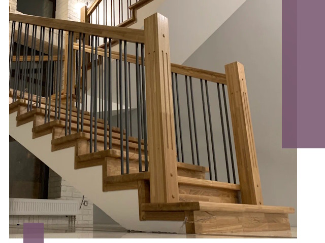 Реставрация деревянных и металлических лестниц в Великом Устюге