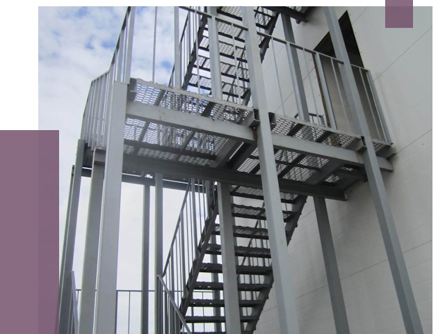 Монтаж пожарных лестниц в Великом Устюге от 7736 руб.