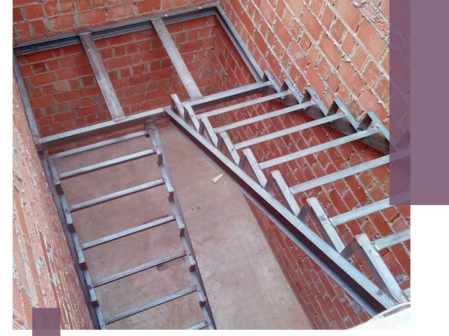 Монтаж металлических лестниц под ключ в Великом Устюге быстро и качественно