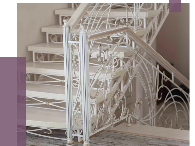 Изготовление кованых лестниц на заказ в Великом Устюге от 86522 руб. | ПРОЛЁТ-Влс