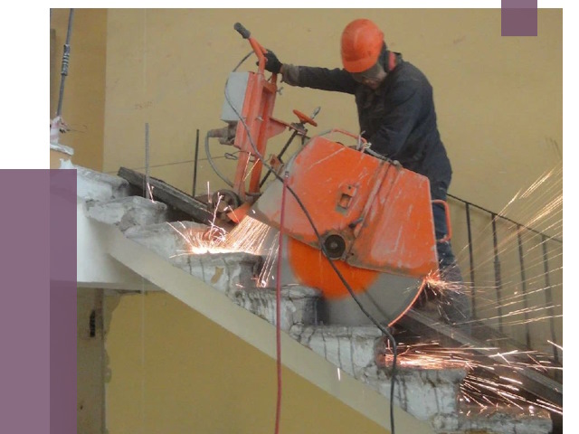 Демонтаж бетонных лестниц в Великом Устюге от 4581 руб. за м2 | ПРОЛЁТ-Влс