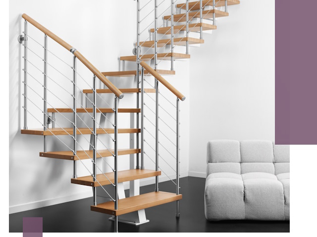 Модульные лестницы под ключ в Великом Устюге — монтаж и изготовление