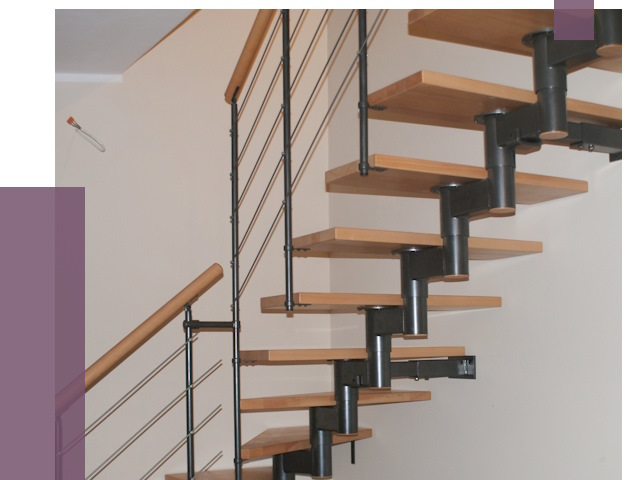 Изготовление модульных лестниц в Великом Устюге от 11451 руб. 