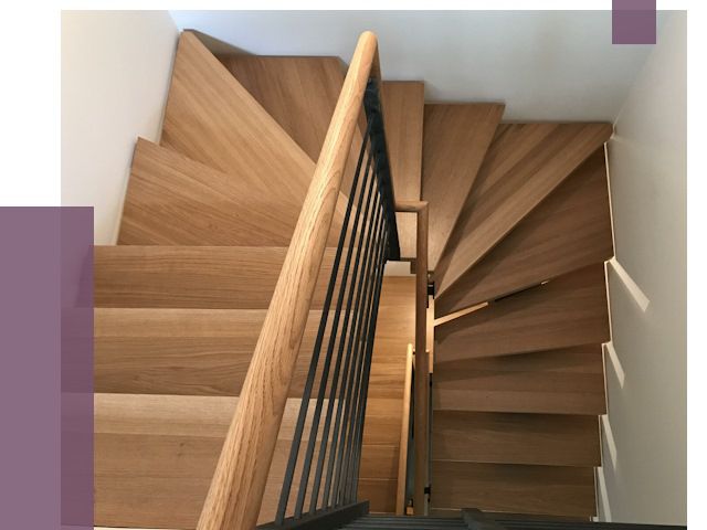 П-образные лестницы в Великом Устюге под ключ от 48350 руб. | ПРОЛЁТ-Влс