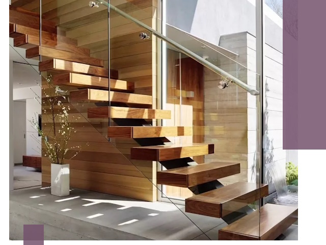 Современные лестницы на заказ в Великом Устюге — изготовление и монтаж