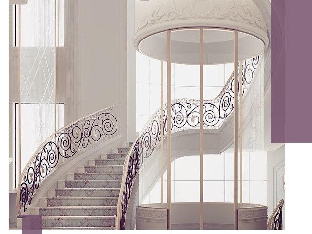 Элитные лестницы на заказ высокого класса в Великом Устюге