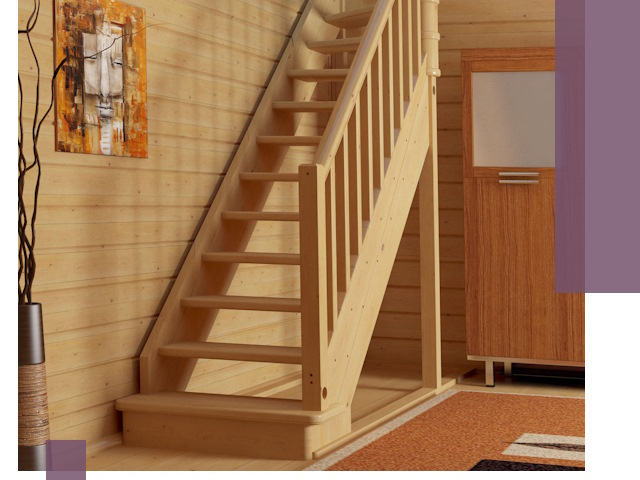 Лестницы эконом класса под ключ в Великом Устюге — недорого и быстро