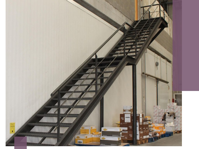 Лестницы для производства в Великом Устюге — изготовление и монтаж