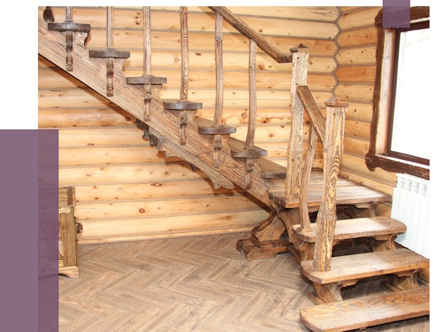 Лестницы в баню в Великом Устюге от 19035 руб. — изготовление | ПРОЛЁТ-Влс