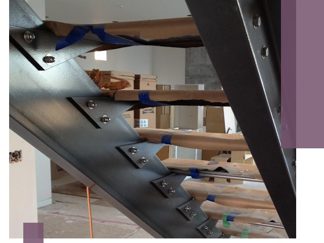 Усиление лестничных конструкций и усиление опор в Великом Устюге