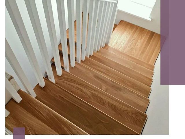 Лестницы из бука в Великом Устюге: изготовление, монтаж и демонтаж