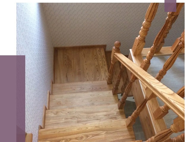 Сосновые лестницы в Великом Устюге под ключ от 8041 руб.  | ПРОЛЁТ-Влс