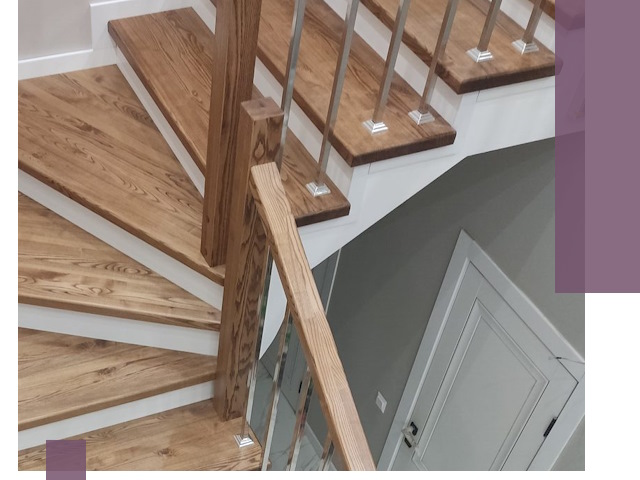 Обшивка металлических лестниц под ключ в Великом Устюге