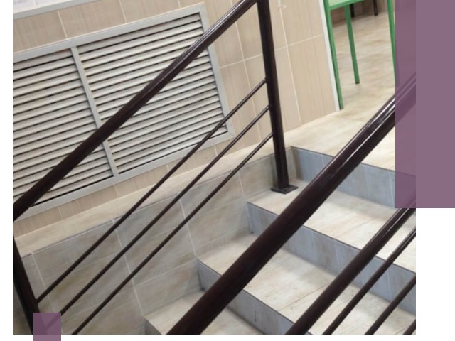 Изготовление перил из металла под ключ в Великом Устюге