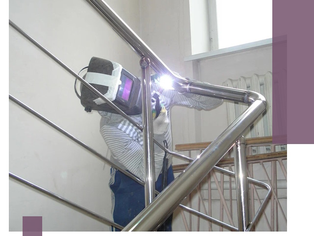 Монтаж перил и ограждений качественно в Великом Устюге