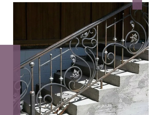 Кованые перила в Великом Устюге от 8652 руб. под ключ — качество от ПРОЛЁТ-Влс