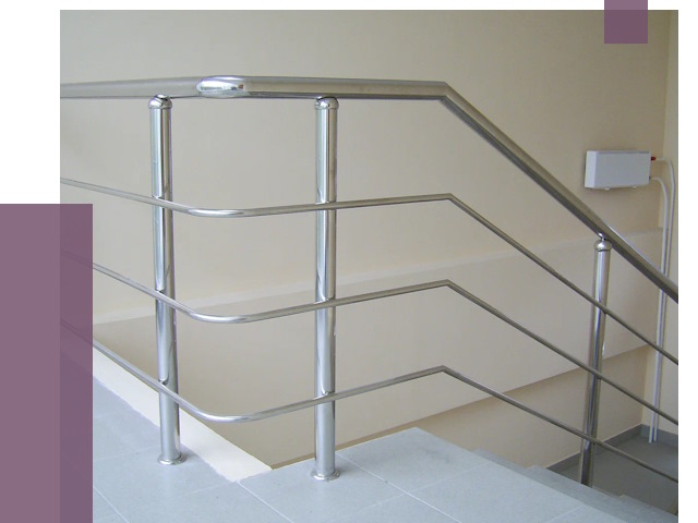 Алюминиевые перила в Великом Устюге от 6311 руб. под ключ | ПРОЛЁТ-Влс