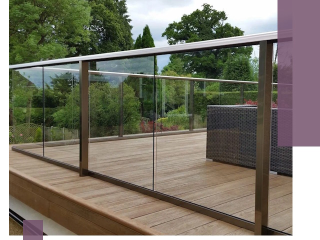 Алюминиевые перила на заказ в Великом Устюге — монтаж и гарантия