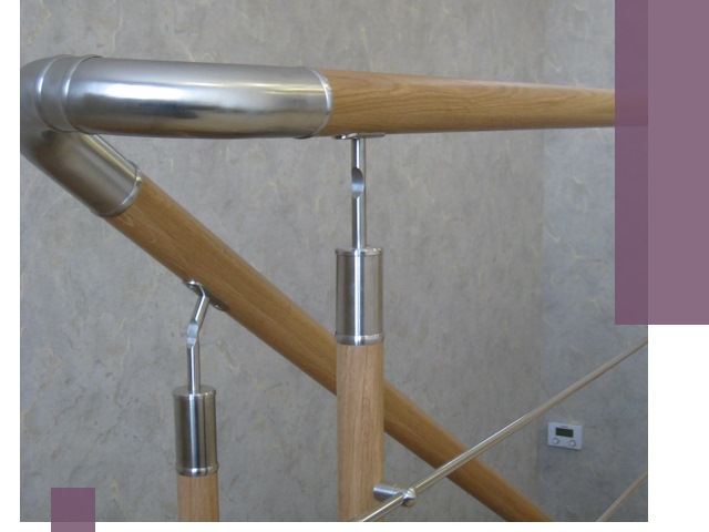 Комбинированные перила на заказ в Великом Устюге — монтаж и производство