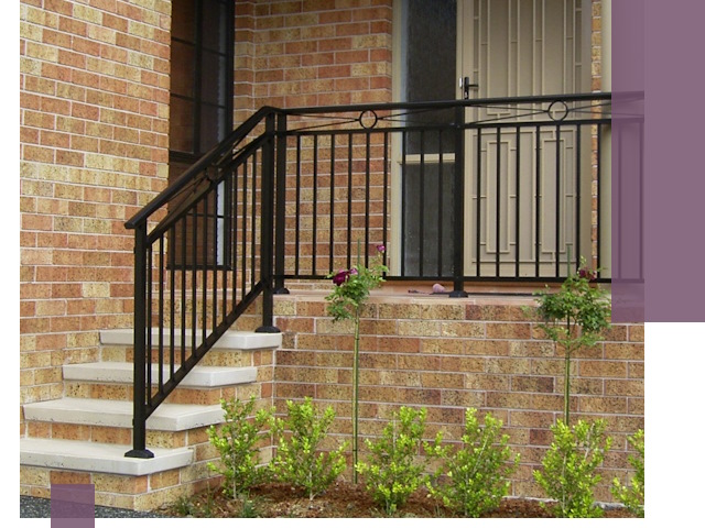 Уличные перила из металла под ключ в Великом Устюге