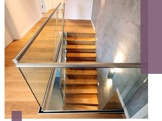 Перила для лестницы в доме — изготовление и монтаж в Великом Устюге