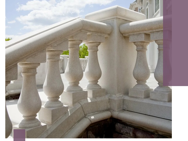 Балюстрады из металла и камня под ключ в Великом Устюге