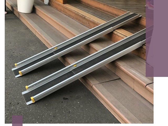 Телескопические пандусы под ключ в Великом Устюге — изготовление и монтаж