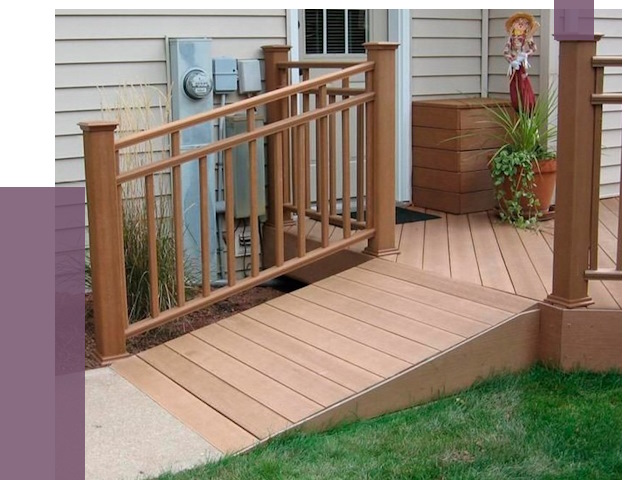 Пандус на крыльцо в Великом Устюге под ключ от 7736 руб. 