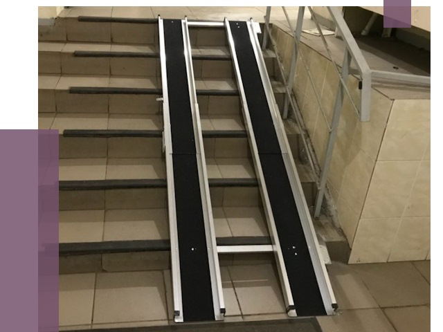 Установка пандуса в подъезд в Великом Устюге от 7940 руб. под ключ | ПРОЛЁТ-Влс