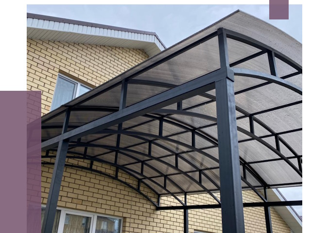 Монтаж козырьков в Великом Устюге от 11451 руб. | ПРОЛЁТ-Влс