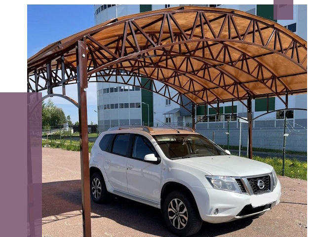 Недорогие навесы в Великом Устюге от 42752 руб.  | ПРОЛЁТ-Влс