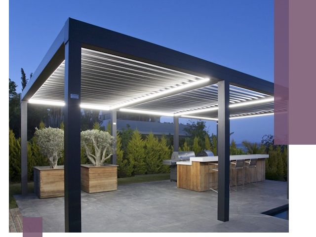 Навесы отдельно стоящие под ключ в Великом Устюге из металла и поликарбоната