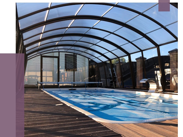 Навесы для бассейна в Великом Устюге от 16694 руб. под ключ | ПРОЛЁТ-Влс