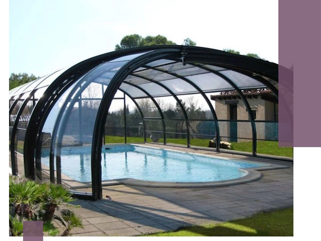 Навесы для бассейна в Великом Устюге: изготовление и монтаж под ключ