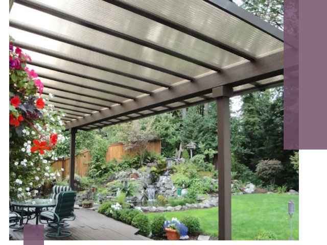 Навесы из поликарбоната под ключ в Великом Устюге быстро и надёжно