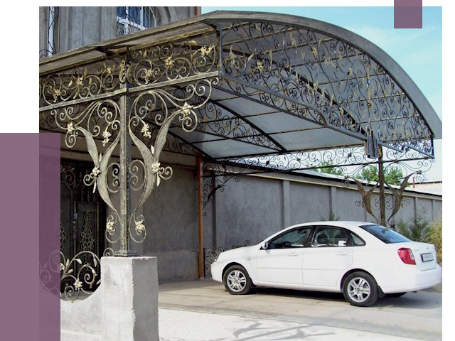Кованые навесы в Великом Устюге от 14505 руб. | ПРОЛЁТ-Влс