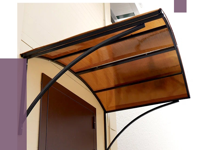 Недорогие козырьки в Великом Устюге от 7553 руб.  | ПРОЛЁТ-Влс