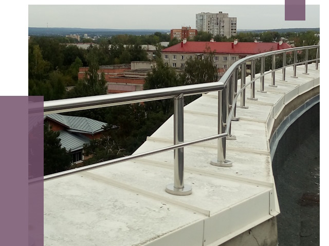 Парапеты и ограждения кровли в Великом Устюге от 4937 руб.