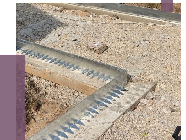 Нержавеющие бордюры в Великом Устюге от 4784 руб. под ключ | ПРОЛЁТ-Влс