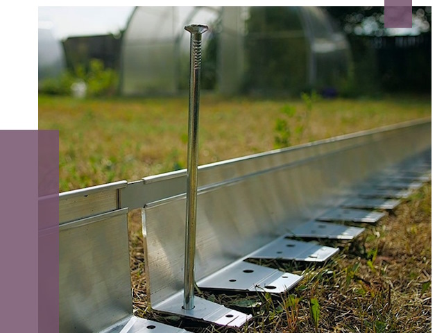 Металлические бордюры для газона в Великом Устюге от 4275 руб. | ПРОЛЁТ-Влс