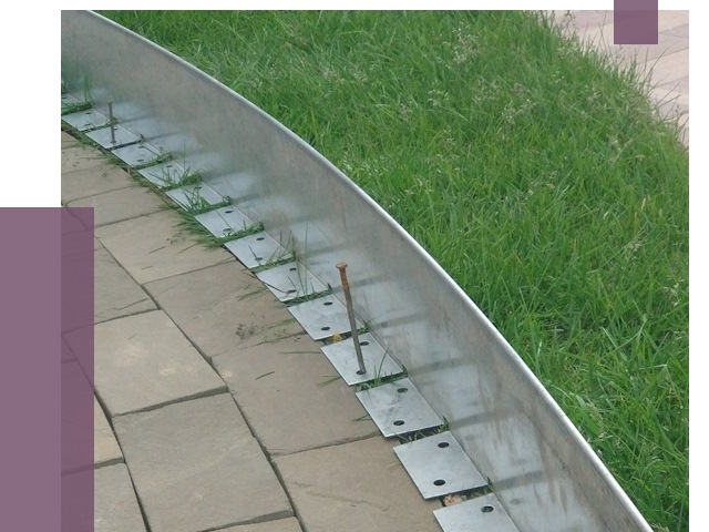 Металлические бордюры для тротуаров в Великом Устюге от 8652 руб.