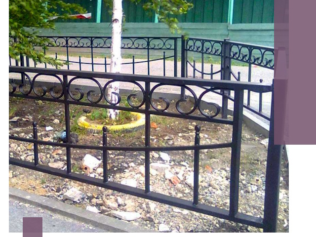 Изготовление газонных ограждений в Великом Устюге под ключ