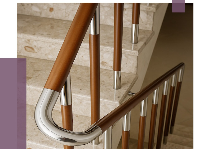 Монтаж поручней в Великом Устюге от 9670 руб. монтаж под ключ | ПРОЛЁТ-Влс