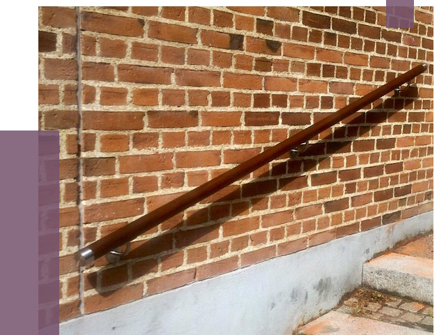 Изготовление пристенных поручней в Великом Устюге от 4428 руб. — ПРОЛЁТ-Влс