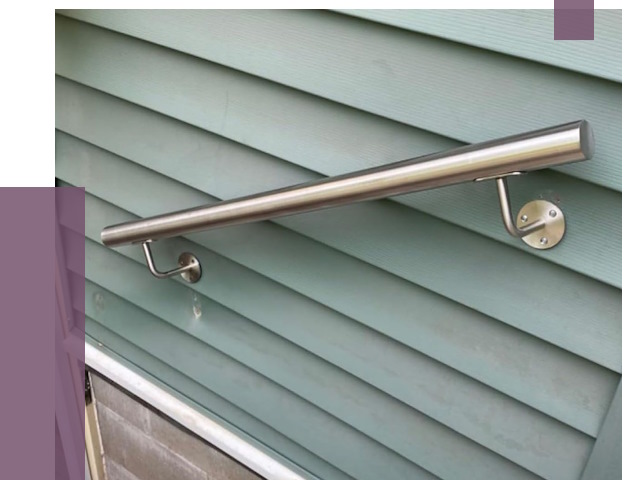 Поручни из нержавеющей стали в Великом Устюге от 7634 руб.  | ПРОЛЁТ-Влс