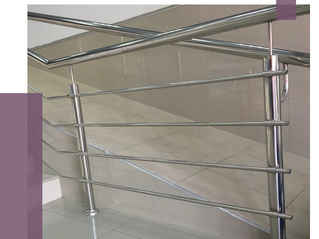 Изготовление поручней из нержавеющей стали в Великом Устюге